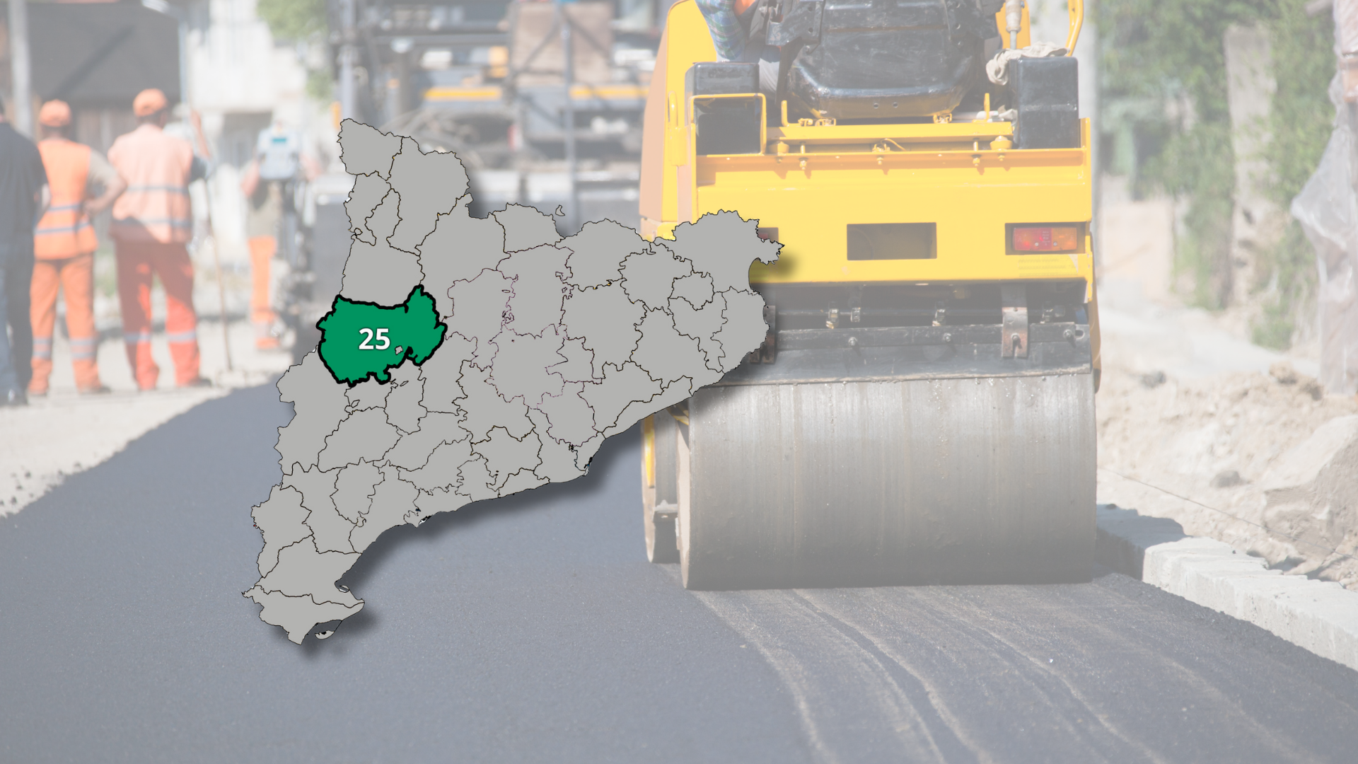 Lot 25. Treballs d’asfaltatge – Noguera