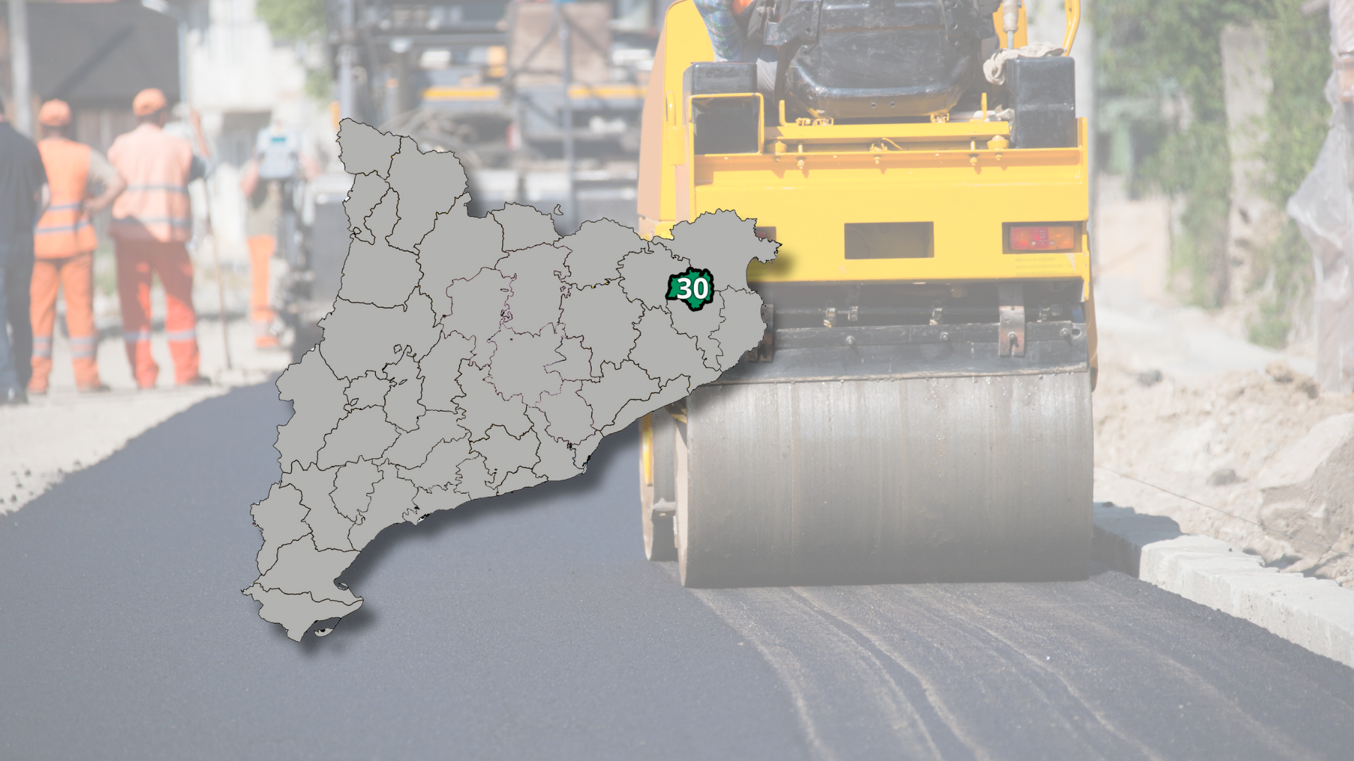 Lot 30. Treballs d’asfaltatge – Pla de l’Estany