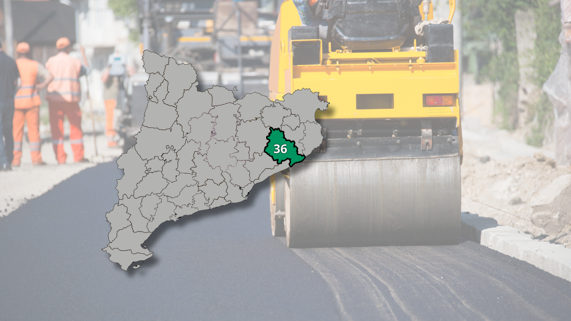 Lot 36. Treballs d’asfaltatge – La Selva